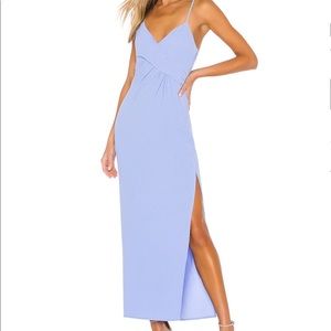 NBD x Revolve Saanvi Gown - Periwinkle Blue - Size M